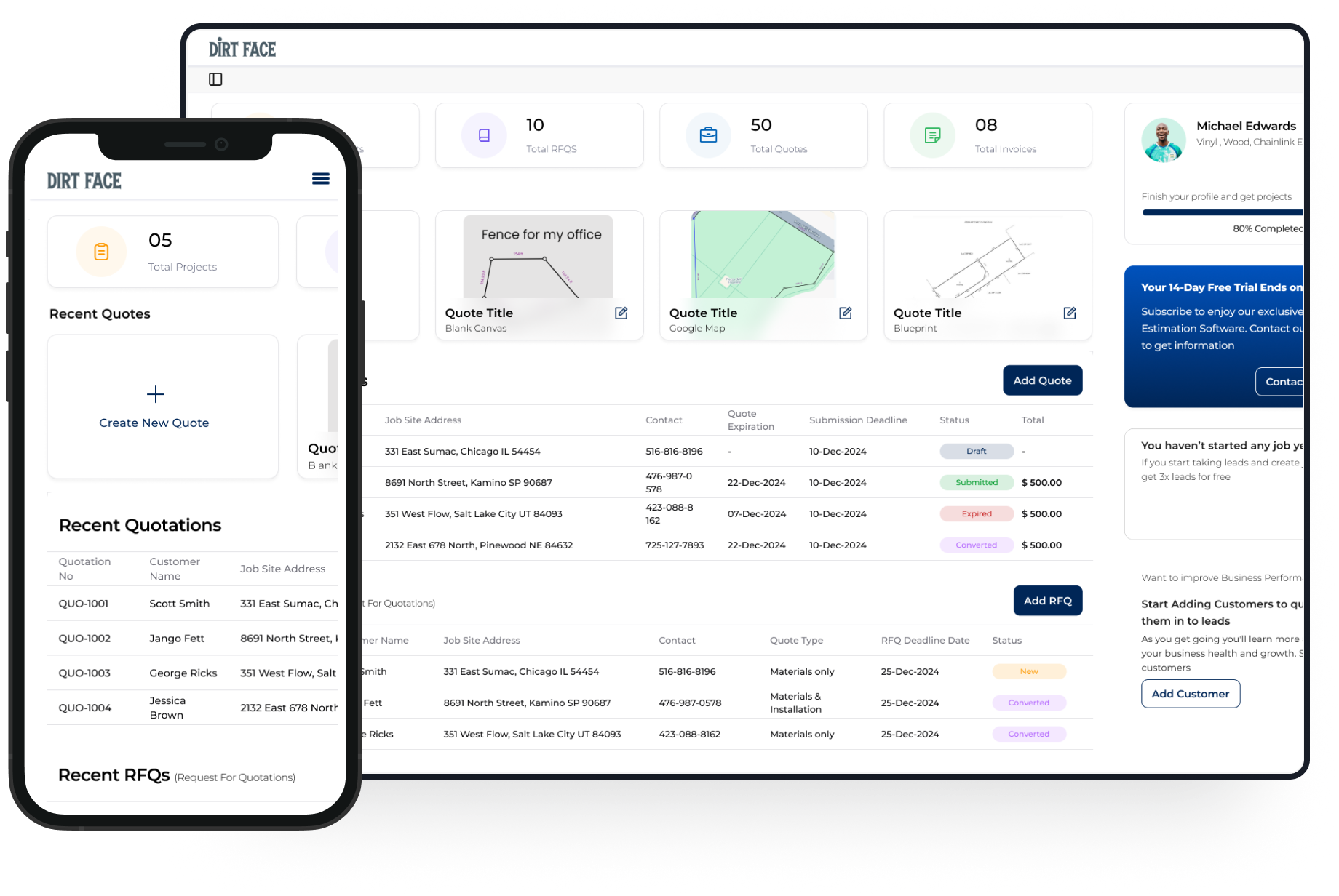 Dashboard Background